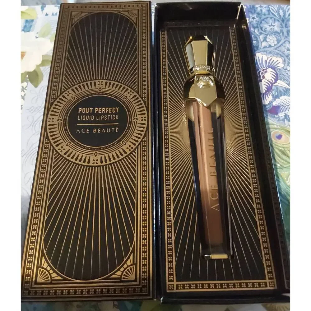 BNIB~ACE BEAUTE Limited Edition Pout Perfect Lipstick in Good Vibes